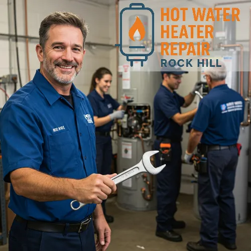 Professional water heater repair technician in Rock Hill