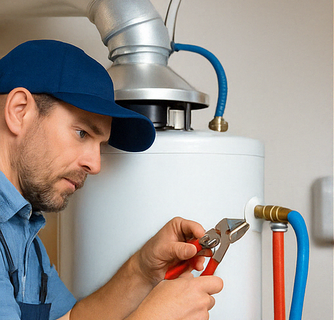 Water heater installation in Rock Hill
